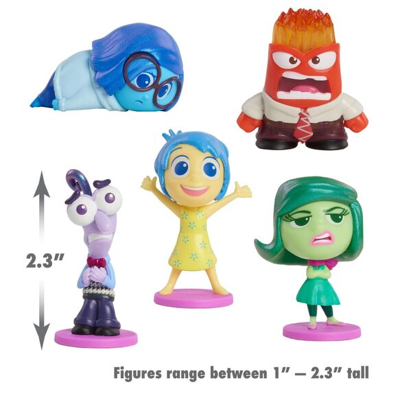 Disney and Pixar Inside Out 2 All the Feels Figure Set - NIB - Picture 2 of 2